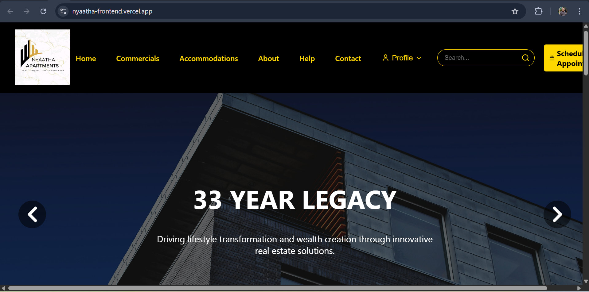 Nyaatha — Legacy View